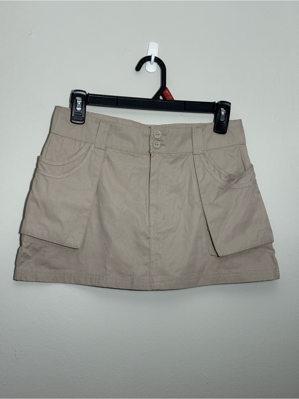 Forever 21 Khaki Utility Mini Skort